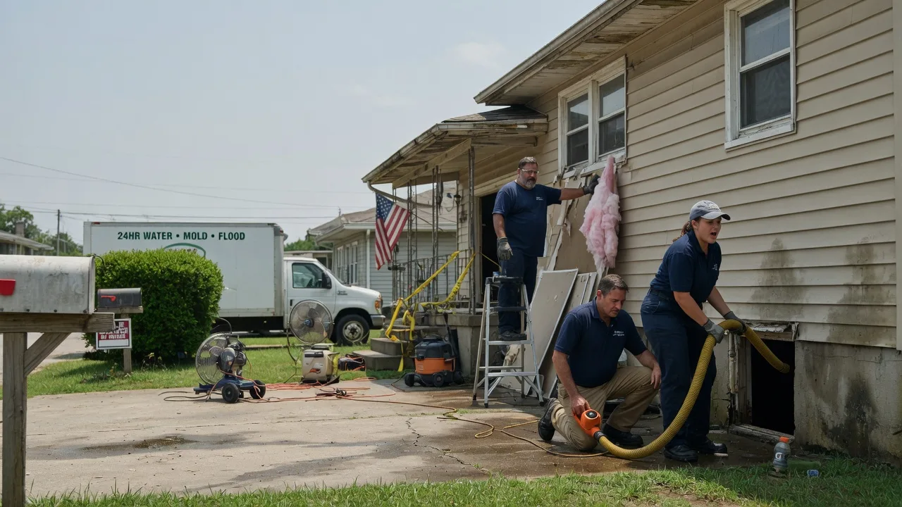 Water Damage Repair in Dublin, VA near me